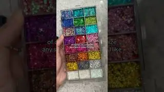 GLITTER PALETTE SAMPLES! ✨💖 #eyemakeup #glitter #smallbusiness #makeup #cosmetics