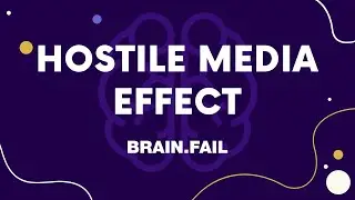 Hostile Media Effect - BRAIN.FAIL