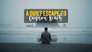 A Quiet Winter Journey to Cannon Beach | Relaxing Travel Story for Deep Sleep