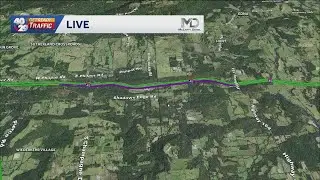 Three tractor trailers crash on Interstate 40 in Franklin County