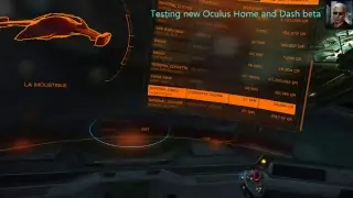 Elite Dangerous(PC): Testing new Oculus Home beta -