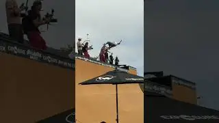 11 year old skater girl vert run during exposure 2025 at poods park