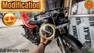 Royal Enfield Classic 350 Modified | Royal Enfield Reborn 350 Modified | Low Budget Modifications