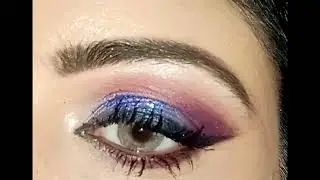 Blue  eye walima bridal Eye makeup tutorial 