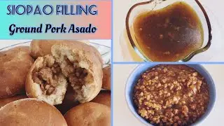 HOW TO MAKE SIOPAO FILLING USING GROUND PORK | Easy Recipe | Daizy Bagon