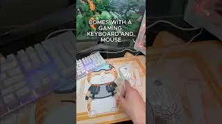 Cozy custom cat gaming computer!