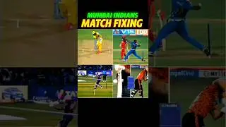 MI Match Fixing Moments 😥