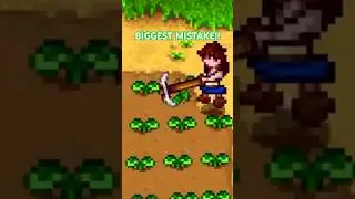 The WORST thing you can do on a farm.. #gaming #shorts #secret #farming #stardewvalley