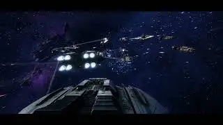 Cylon and Colonial Fleets Clash!
