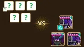 Summoners War - TOA Hard Jultan Kumae Stage - All Runes at the End