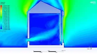 Solar Chimney (velocity_magnitude)