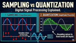 Sampling & Quantization Explained in 5 Minutes (DSP Basics)