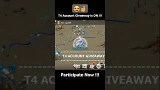 T4 ACCOUNT GIVEAWAY | Lords Mobile | - GameF1rst #lordsmobile