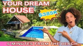 HOME FOR SALE in COSTA RICA | Top Location | Secluded, Peaceful, The Jungle Sanctuary of Your Dreams