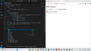 PHP Project 41: 'Simple Calculator' Created by Trishanth Kumar