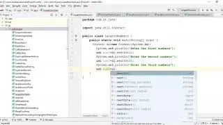 Write a java program to find largest of three numbers?