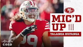Mic'd Up: Hufanga Celebrates the Team's First Preseason Win | 49ers
