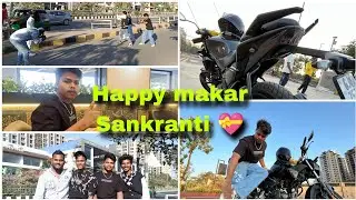 😲Happy makar Sankranti all friend 💝 #viral #vlog #happymakarsankranti ##happyuttarayan #surat 