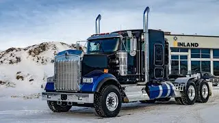BIG BLUE BEAST -   KENWORTH W900B LOW BED TRACTOR  -  THE KENWORTH GUY