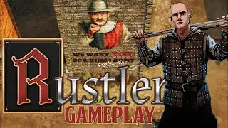 Rustler - Grand Theft Horse (Medieval style GTA), funny and so fun to play - 13 mins of Gameplay