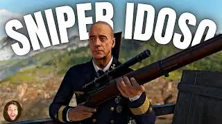 Me disfarcei de IDOSO pra caçar players no Sniper Elite