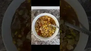 BRUNSWICK STEW DIY #mealsforone #brunswickstew #brunswickstewforone #brunswickstewrecipe #dinneridea