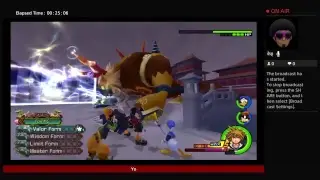 Lilmoseley's Live PS4 Broadcast (Kingdom Hearts) China
