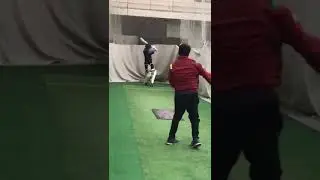 Me with Partice session Azhar Ali Bhai indoor NCA