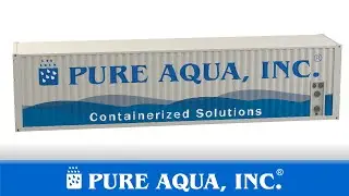Containerized Double Pass Seawater RO System | Chile | 50 GPM | www.pureaqua.com