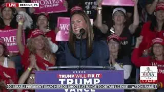 FULL SPEECH: Arkansas Governor Sarah Huckabee Sanders Delivers Remarks in Reading, PA