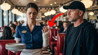 Waitress Serves With a Broken Hand &mdash; Owner Discovers the Dark Truth