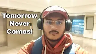 Stuck, Tired After Office, Still Starting My Content Journey | Vlog