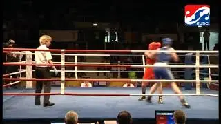 69kg Elena Vystropova AZE Vs  Stacey Copeland ENG   2014 European Championships Final