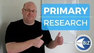 Повторение бизнес-предмета уровня A &ndash; Первичное исследование рынка