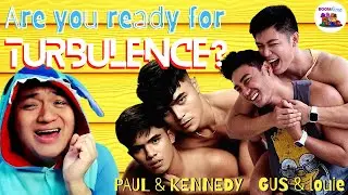 READY FOR TURBULENCE? PAUL, KENNEDY, GUS & LOUIE #NON