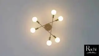 Modern Semi Flush Mount Ceiling LED Lights | Ruchi Collection:- SB00487