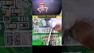 GAMMA DAMAGE 🕵️ Display Solutions #asmr #tv #panel #screen #led #lcd #oled #soldering #tips