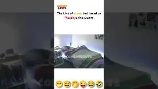 Winter Mondays Hit DIFFERENT&hellip; I Need This Alarm Bed 😂#shorts #youtubeshorts #comedyshorts #skit