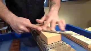 How to Sharpen a Single Edged Traditional Japanese Knife by Chubo Knives