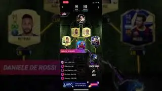 COMPLETING DANIELE DE ROSSI PLAYER OBJECTIVE 2nd DRAFT BUILDER (MADFUT 21)