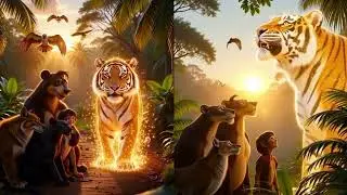 &ldquo;Mowgli and the Crystal Tiger &mdash; Jungle&rsquo;s Most Magical Battle | Full Story&rdquo;#ai #cartoon#MowgliStory