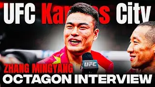 Zhang Mingyang TALKS OCTAGON STRATEGY Ahead of UFC Kansas City!