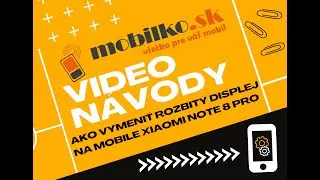 Xiaomi Redmi Note 8 Pro výmena displeja / Lcd Screen Replacement Xiaomi Redmi Note 8 Pro M1906G7G