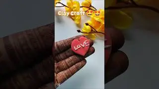 Clay Craft 🤩 #foryou #highlights #viralvideo #clayart #craft #video #clay #diy #trendingnow