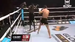 Davit Kiria (Zugdidi, Georgia) vs Murthel Groenhart (Paramaribo, Suriname) 28 09 2013 Los Angeles