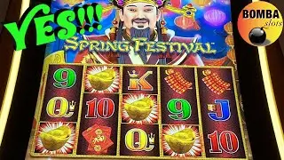 THIS CHASE LED TO A SPRING FESTIVAL!!! #LasVegas #Casino #SlotMachine