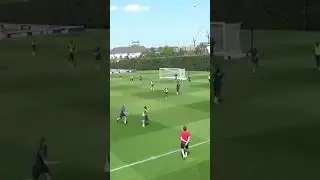 Wilfried Zaha has a perfect first touch (Via cpfc/TT) #shorts