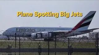 Plane Spotting Big Jets A380 A350 B777 B787 A339 | Ultimate Landings & Takeoffs [REMASTERED]