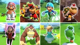 Mario Golf Super Rush - All Special Dashes