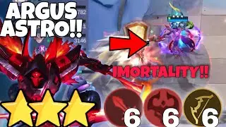 COMBO 666 HYPER ARGUS ASTRO UNKILLABLE HERO!! || MAGIC CHESS INDONESIA